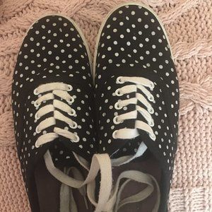 Size 9 Mossimo Supply Company Polka Dot Sneakers